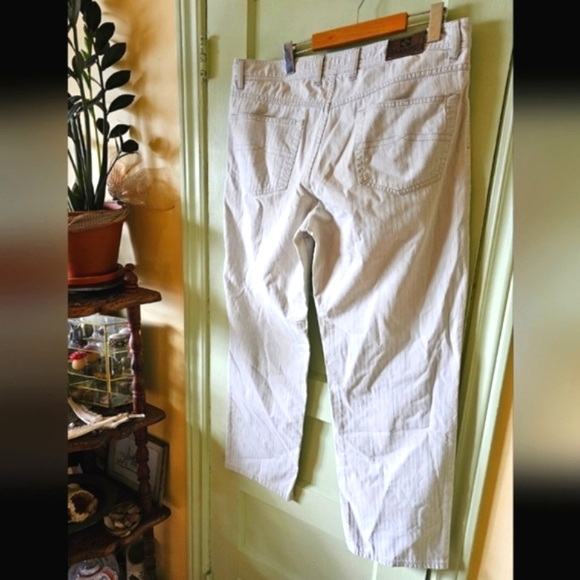 Bugatti lightweight chino straight leg light grey pants - Picture 10 of 13